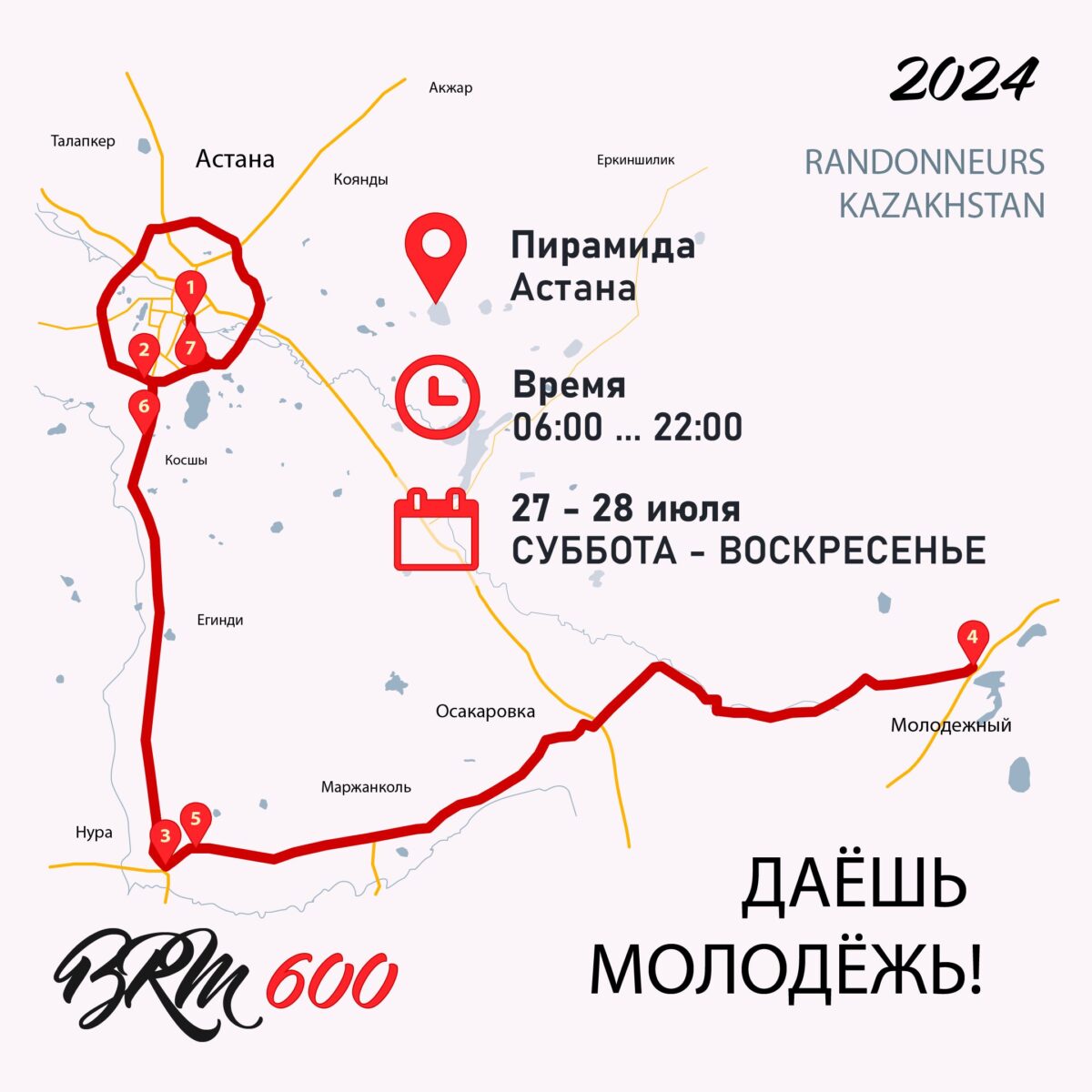 BRM 600 Даёшь молодёжь! 2024 фото 1