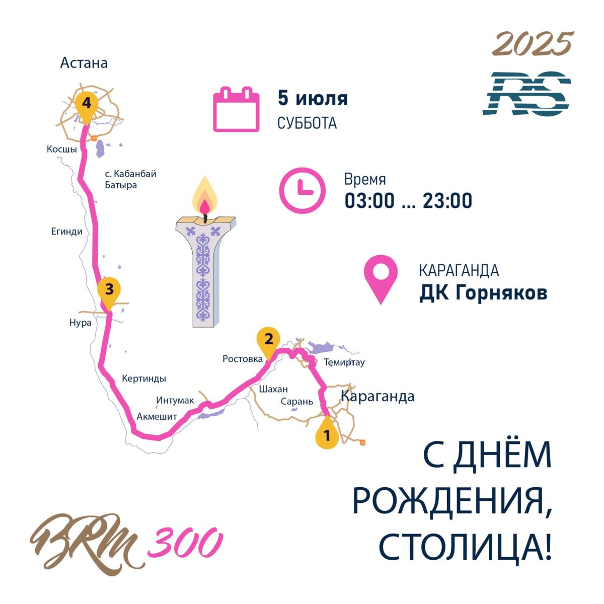 BRM 300 С днем рождения, столица! 2025 фото 1