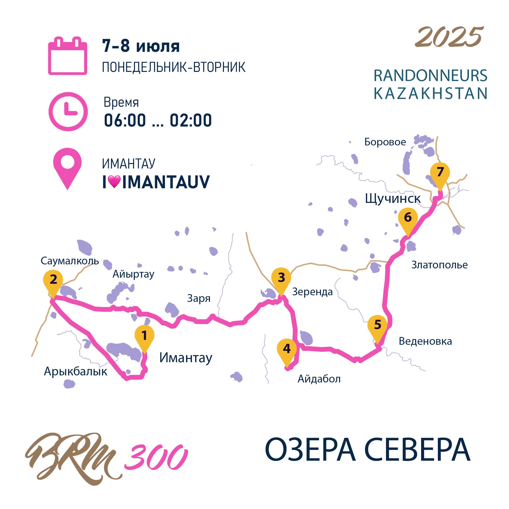 BRM 300 Озера севера 2025 фото 1