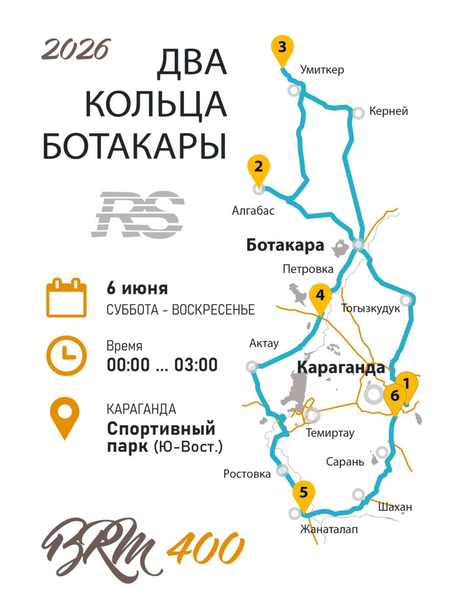 BRM 400 Два кольца Ботакары 2026